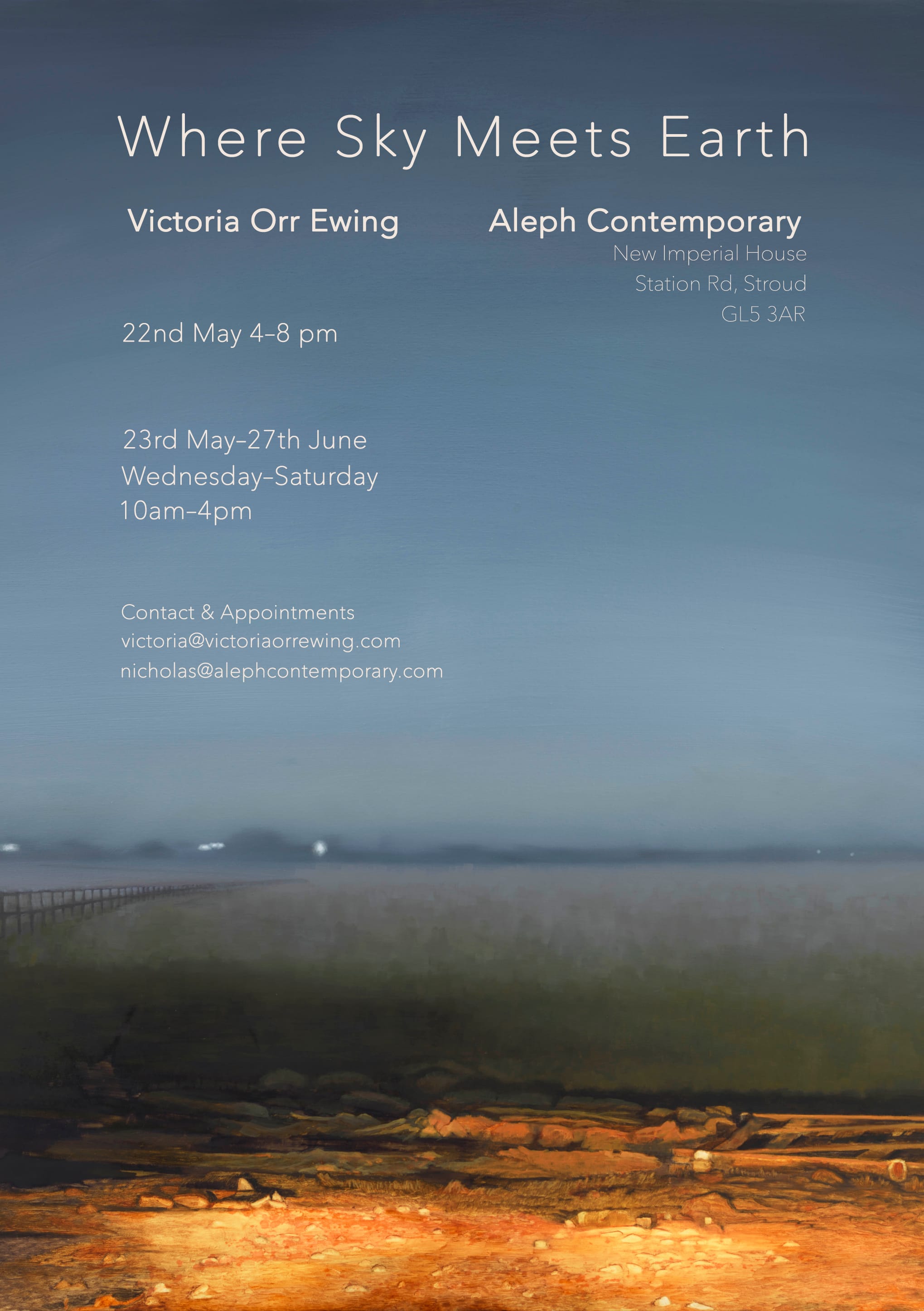 Where Sky Meets Earth : The Luminous World of Victoria Orr Ewing