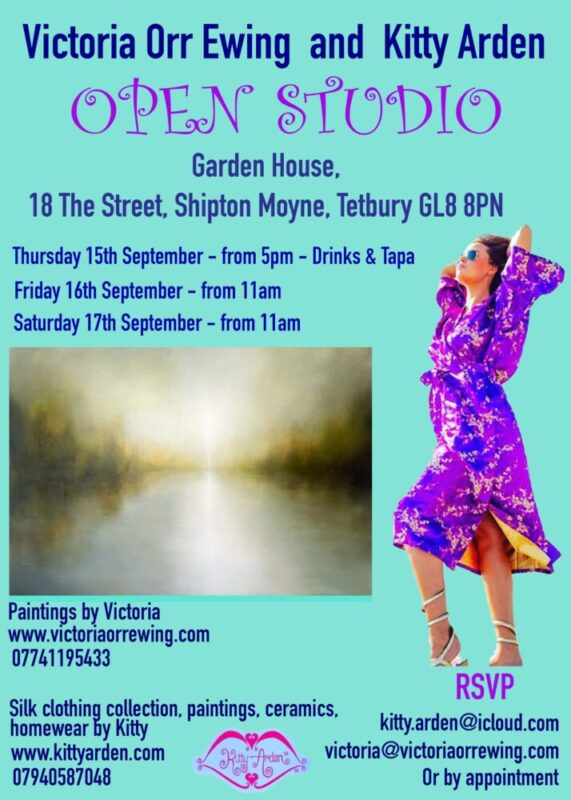 Open Studio – Shipton Moyne- 15th 16th 17th September 2022