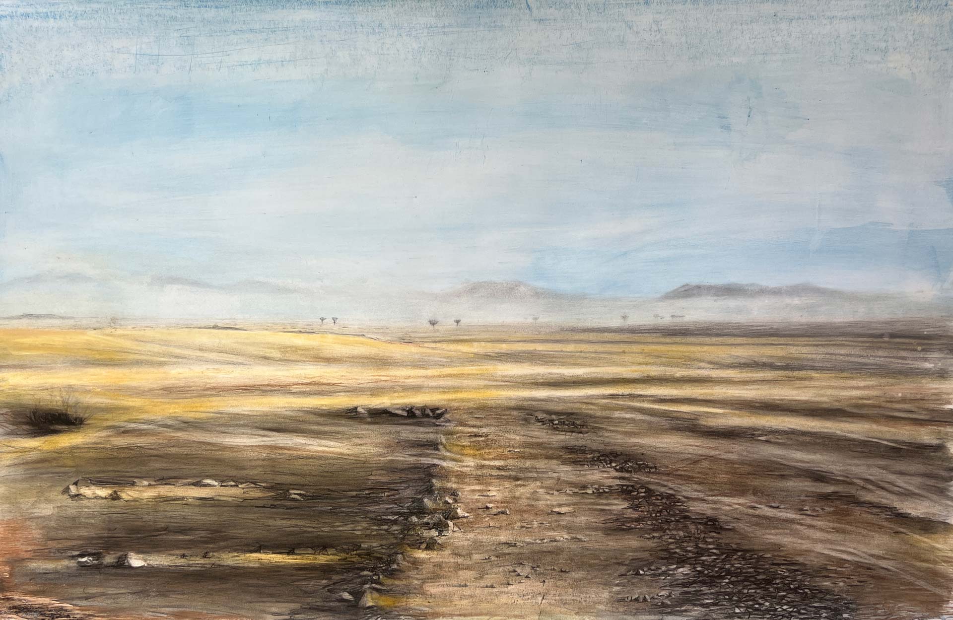 Victoria Orr Ewing's Studio Collection of Landscape Paintings