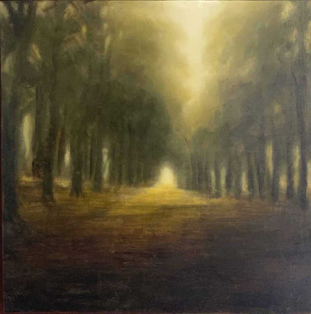 Groverly Summer, Landscape Oil Painting Of An Impression Of Groverly Wood, Near Salisbury In Summer by Victoria Orr Ewing Groverly Summer, Landscape Oil Painting Of An Impression Of Groverly Wood, Near Salisbury In Summer by Victoria Orr Ewing