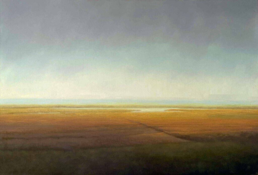Morning Light On Machair Landscape Painting By Victoria Orr Ewing