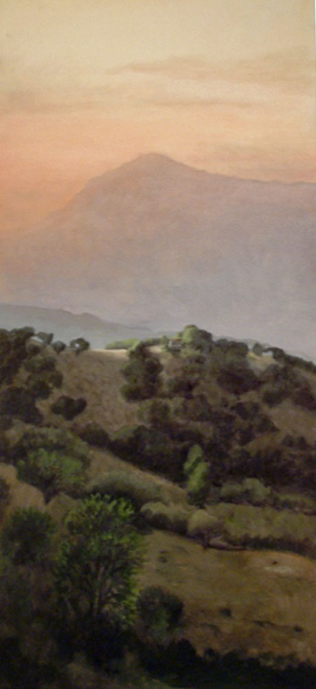 Morning From The Finca 1. Landscape Oil Painting By Victoria Orr Ewing