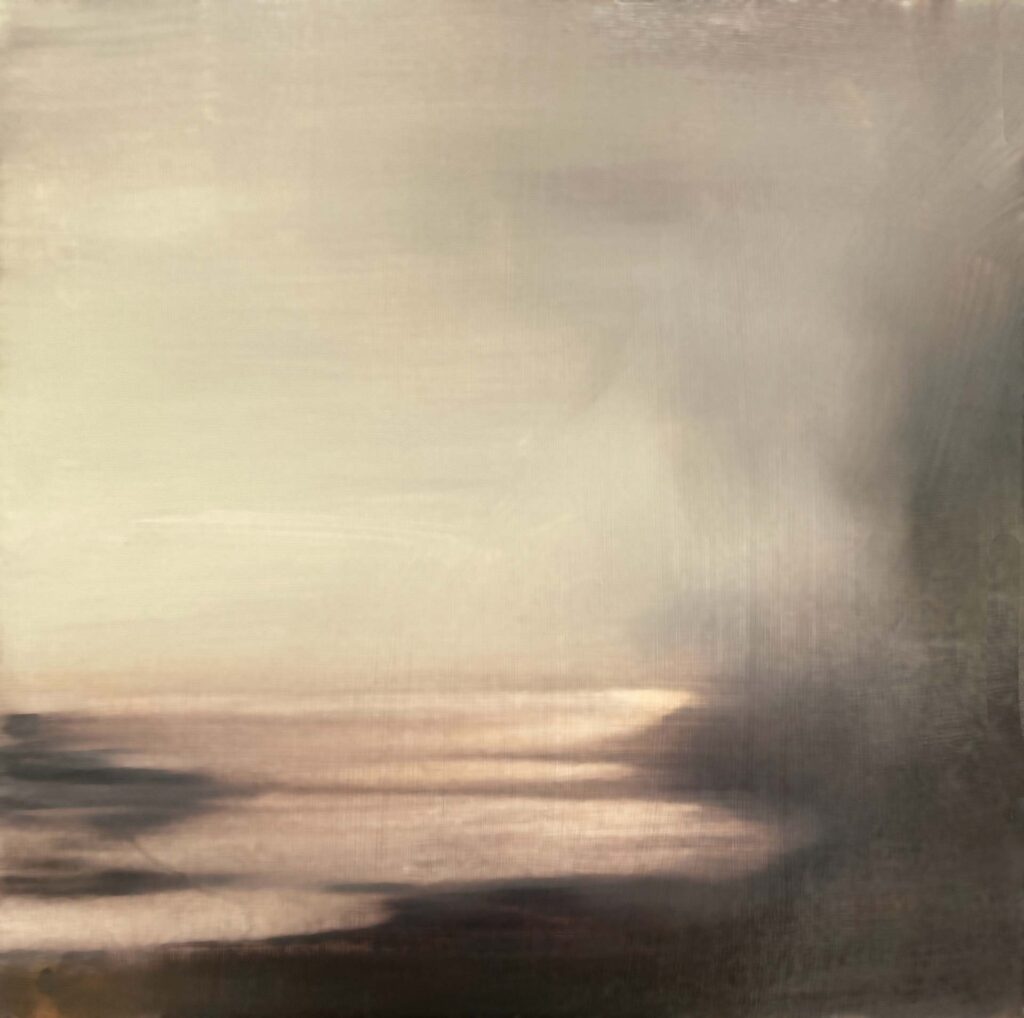 Pink Sea, Imaginary Contemporary Landscape By Victoria Orr Ewing Pink Sea, Imaginary Contemporary Landscape By Victoria Orr Ewing