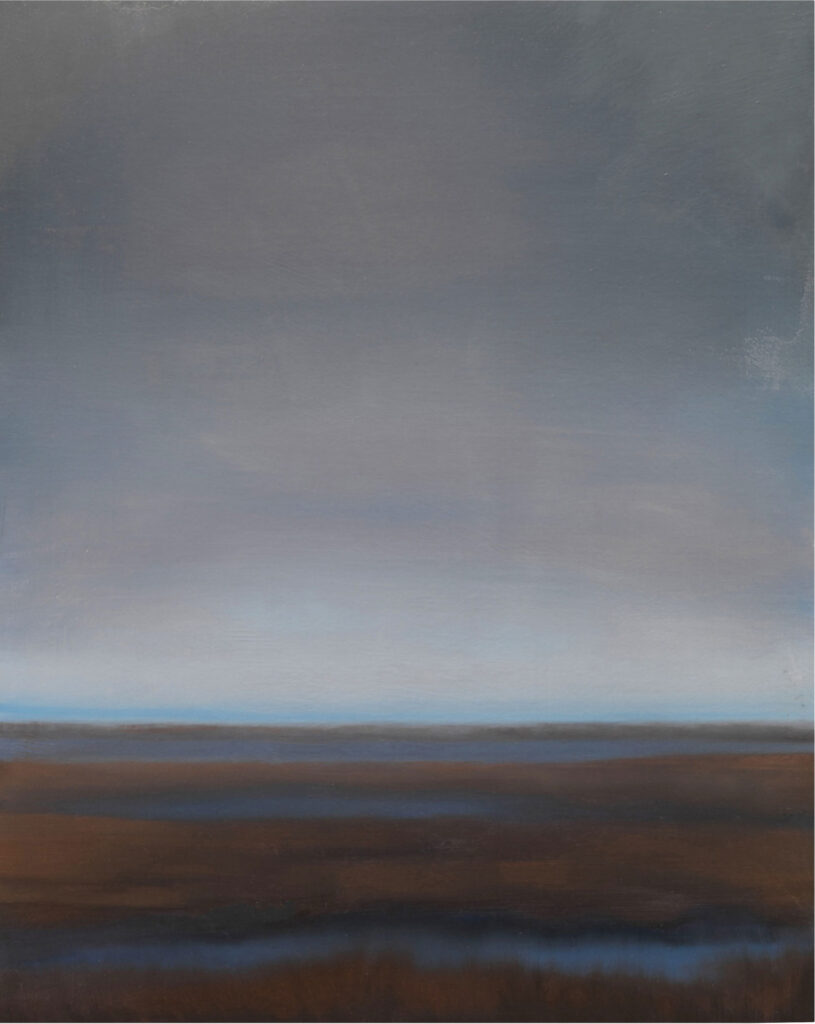Uist Machair #1, Evening, South Uist, Contemporary Landscape Painting By Victoria Orr Ewing